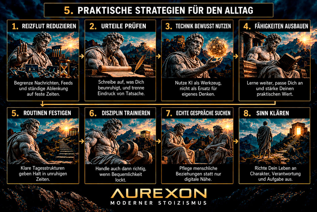 PRAKTISCHE STRATEGIEN FÜR DEN ALLTAG | © AUREXON.COM