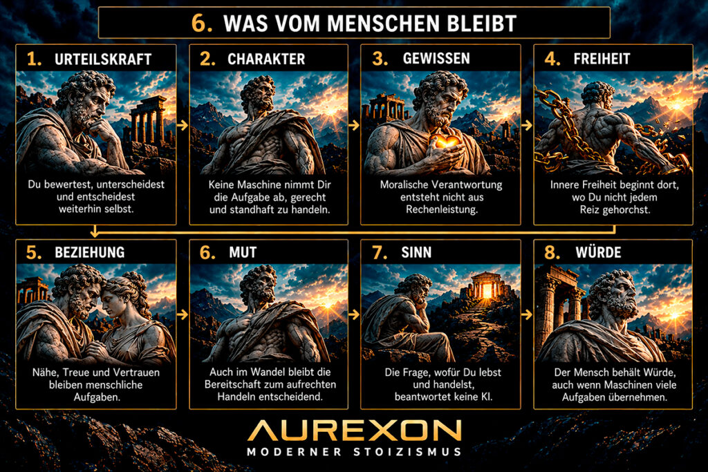 WAS VOM MENSCHEN BLEIBT | © AUREXON.COM